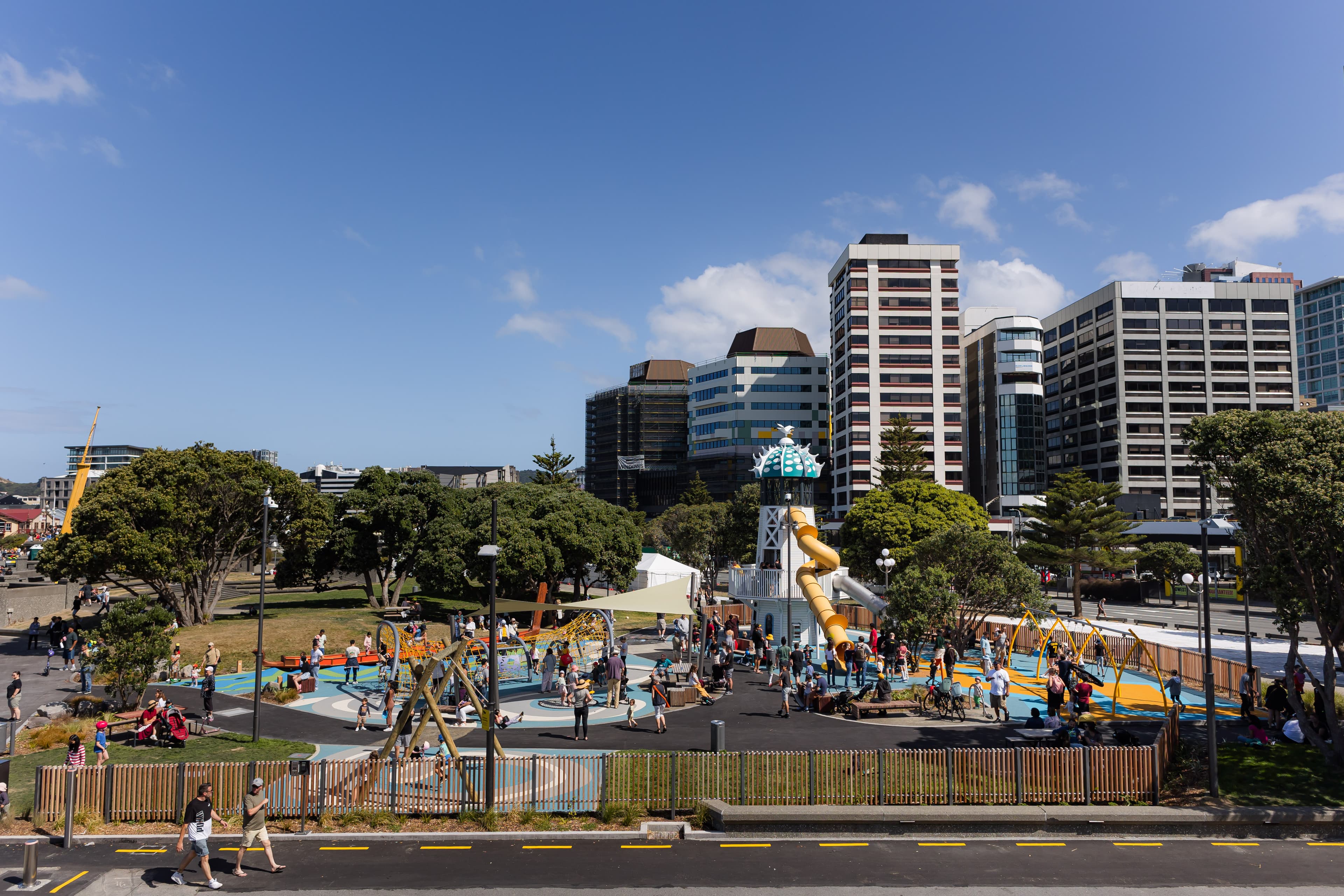 View of playground